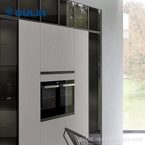 Kitchen Base Cabinets Modern fashion light luxury kitchen cabinet Factory